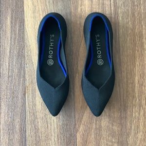 Rothys “The Pointe” Black